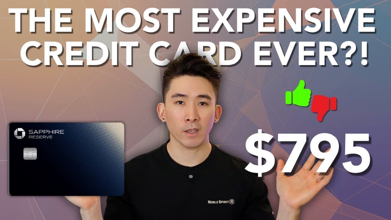 The NEW Chase Sapphire Reserve: The Most Expensive Credit Card... For Now?