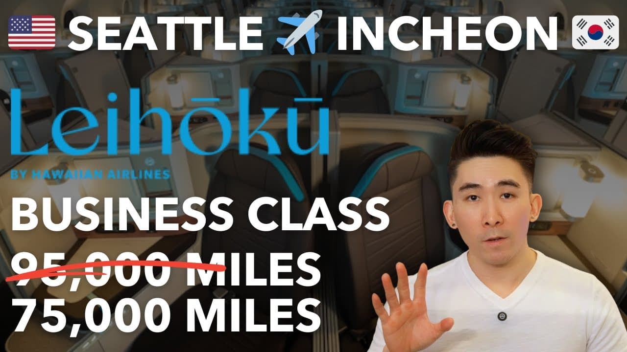 SEA to ICN: Booking Hawaiian Airlines' New Leihoku Suite for 75k Miles